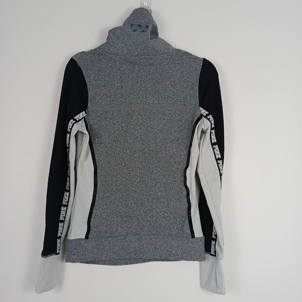 Victoria's Secret PINK Ultimate gray Activewear Cowlneck Pullover size S - Picture 4 of 7